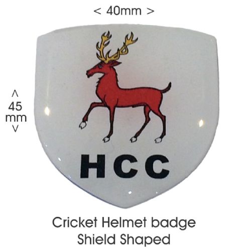 Helmet Badge Shield Shape